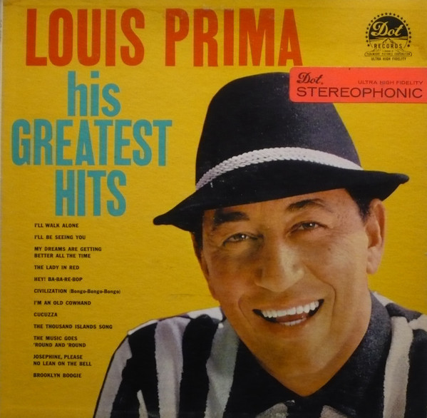 Louis Prima, Louis Prima, Vocals and trumpet - The Golden Hits of Louis  Prima [ LP Vinyl Record ] -  Music