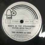 Cover of Who's In The Strawberry Patch With Sally, 1974, Vinyl