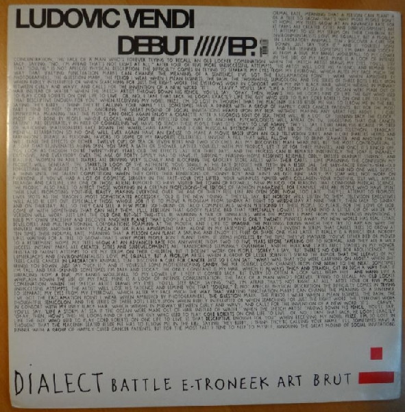 descargar álbum Ludovic Vendi - Debut EP