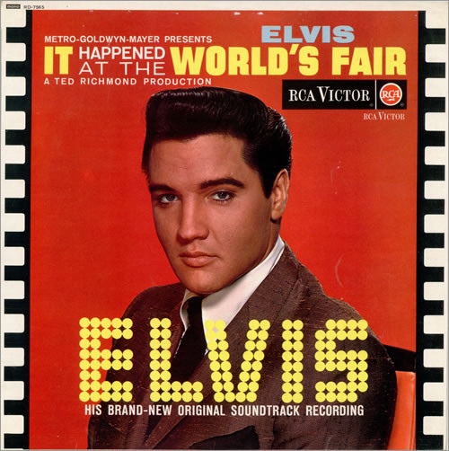Elvis Presley - It Happened at the World's Fair (1963) (Image: discogs.com)