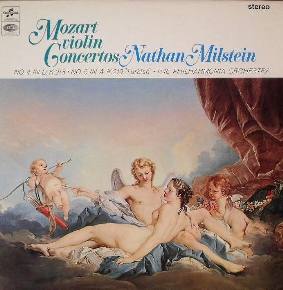 Mozart / Nathan Milstein – Mozart Violin Concertos (Vinyl) - Discogs