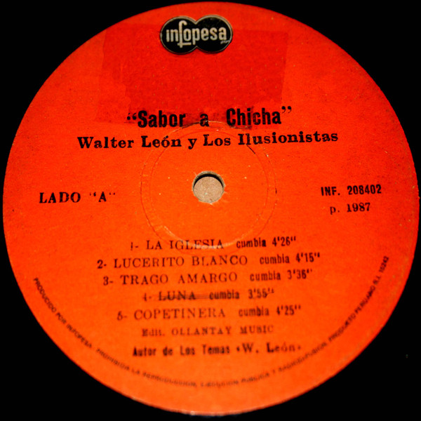 last ned album Walter León Y Los Ilusionistas - Sabor A Chicha