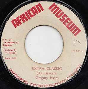 Gregory Issacs – Extra Classic (1976, Vinyl) - Discogs