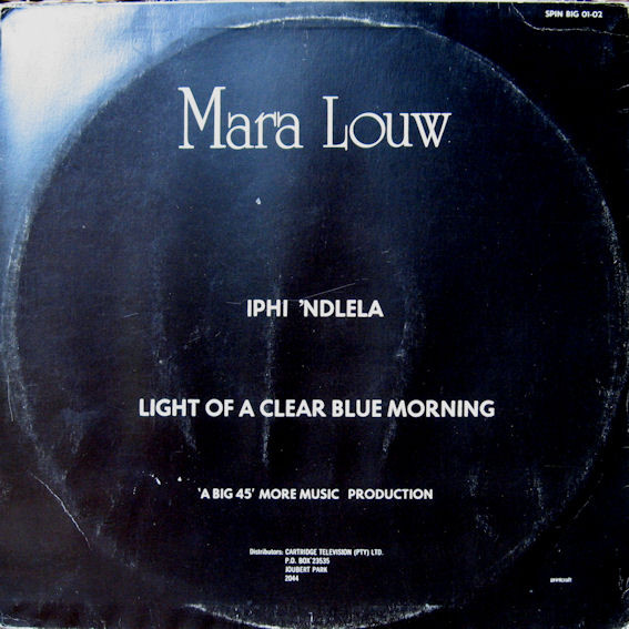 Album herunterladen Mara Louw - Iphi Ndlela