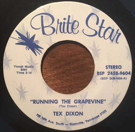 last ned album Tex Dixon - Running The Grapevine Radar Blues