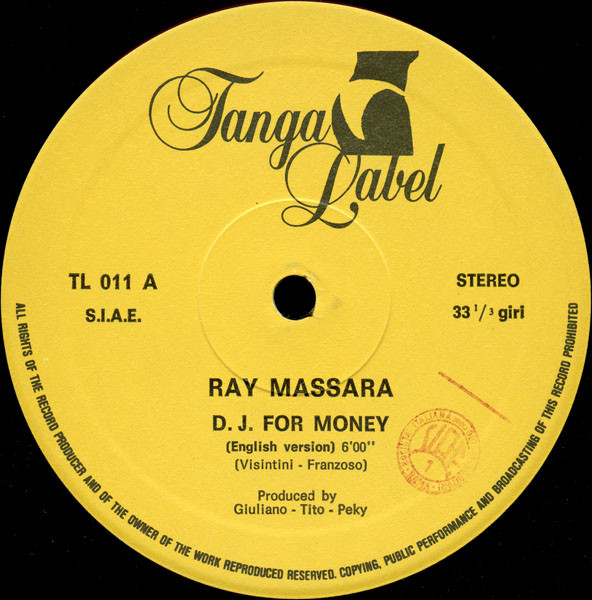 ladda ner album Ray Massara - DJ For Money