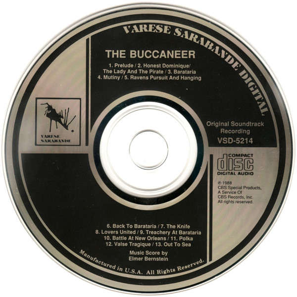 Album herunterladen Elmer Bernstein - The Buccaneer