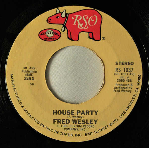 Fred Wesley – House Party (1980, Vinyl) - Discogs