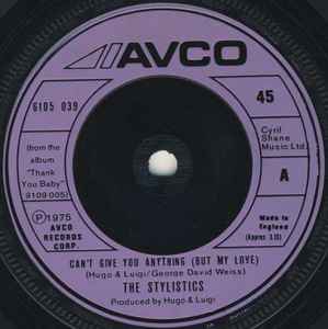 The Stylistics - Can't Give You Anything (But My Love)