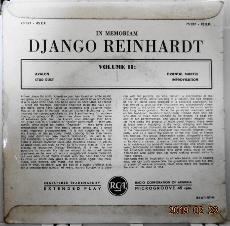 last ned album Django Reinhardt - Avalon