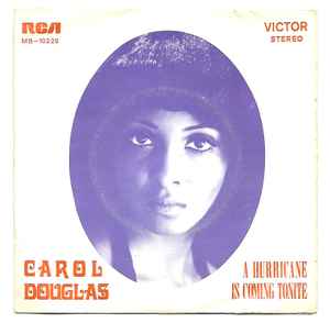 Carol Douglas - A Hurricane Is Coming Tonite album cover