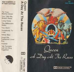 Queen – A Day At The Races (1976, Cassette) - Discogs