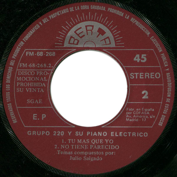 descargar álbum Grupo 220 Y Su Piano Electrico - A Quien Corresponda