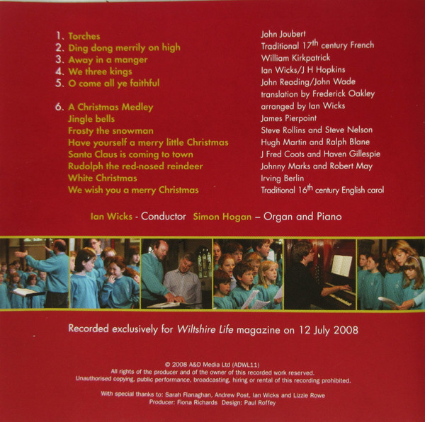 descargar álbum Salisbury Cathedral Junior Choir - A Wiltshire Christmas 2008