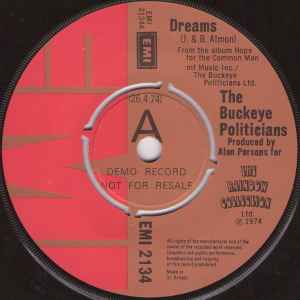 Buckeye Politicians - Dreams album cover