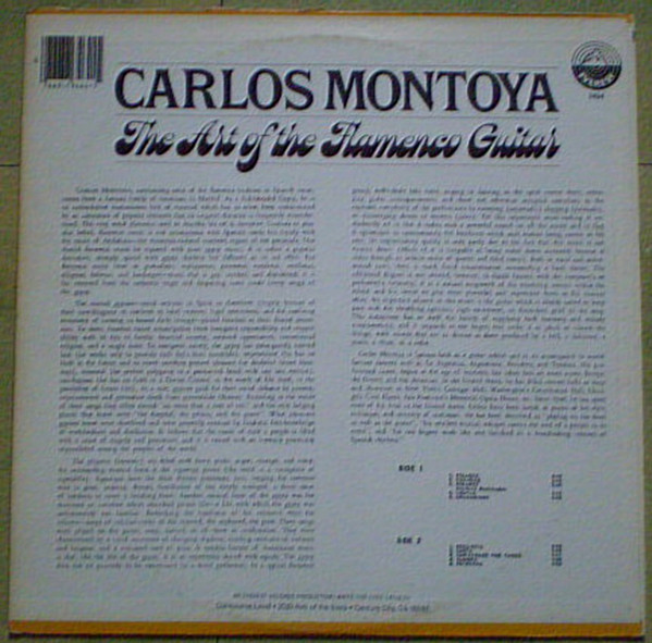descargar álbum Carlos Montoya - The Art Of The Flamenco Guitar