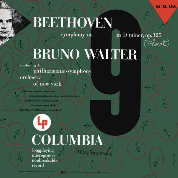 Album herunterladen Beethoven, Bruno Walter Conducting The PhilharmonicSymphony Orchestra Of New York - Symphony No 9 In D Minor Op 125 Choral