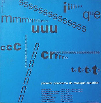 Panorama Of Musique Concrète (1956, Vinyl) - Discogs