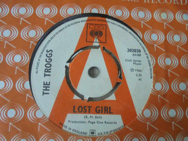 lataa albumi The Troggs - Lost Girl
