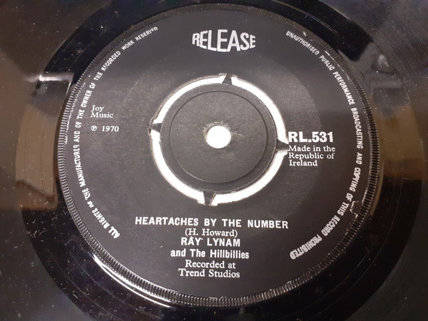 lataa albumi Ray Lynam & The Hillbillies - Heartaches By The Number