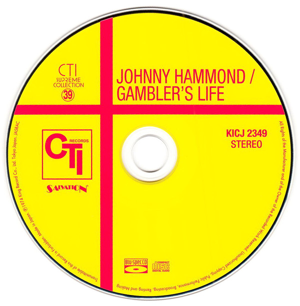 last ned album Johnny Hammond - Gamblers Life
