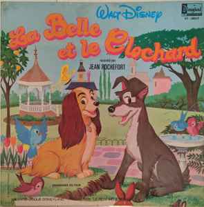 Vinyle 45T - La belle et le clochard Disney - Le petit ménestrel