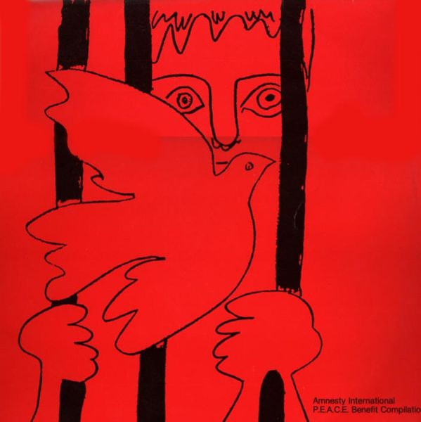 Amnesty International P.E.A.C.E. Benefit Compilation (1987, Red