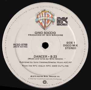 Gino Soccio - Dancer album cover