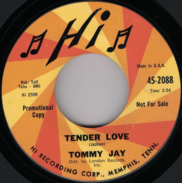 baixar álbum Tommy Jay - Tender Love Tomorrow