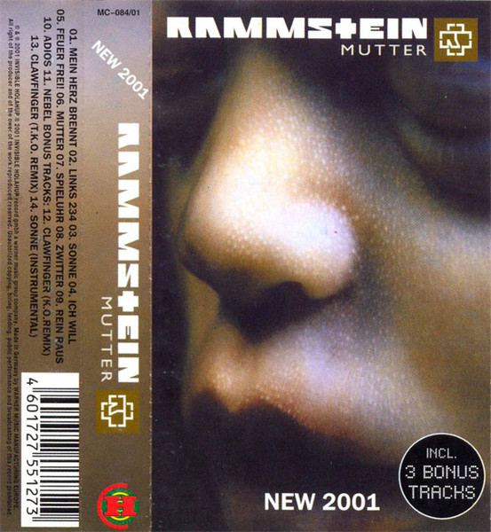 Rammstein – Mutter (2001, Cassette) - Discogs