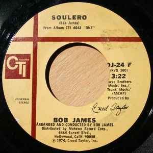 Bob James - Soulero / Feel Like Making Love album cover
