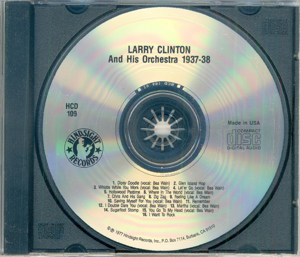 last ned album Download Larry Clinton And His Orchestra - The Uncollected Larry Clinton And His Orchestra 1937 1938 album