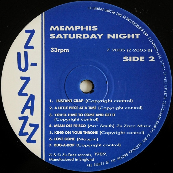 last ned album Download Various - Memphis Saturday Night album