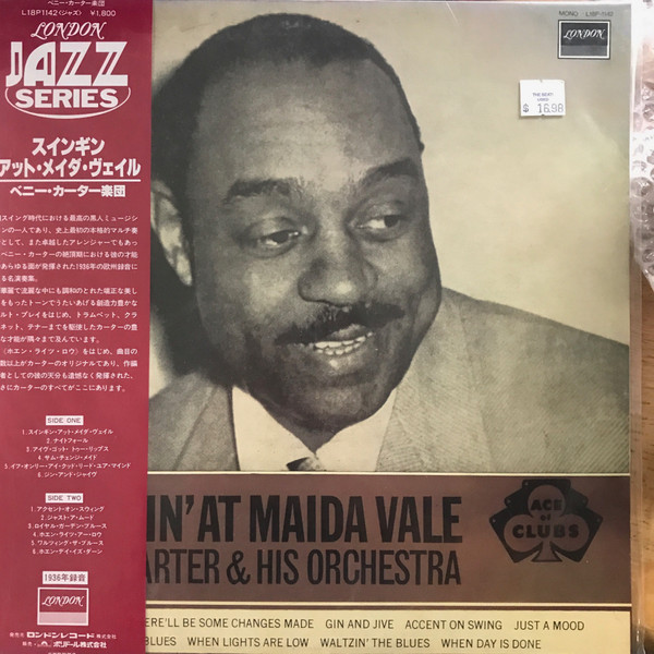 Benny Carter & His Orchestra – Swingin' At Maida Vale (1969, Vinyl