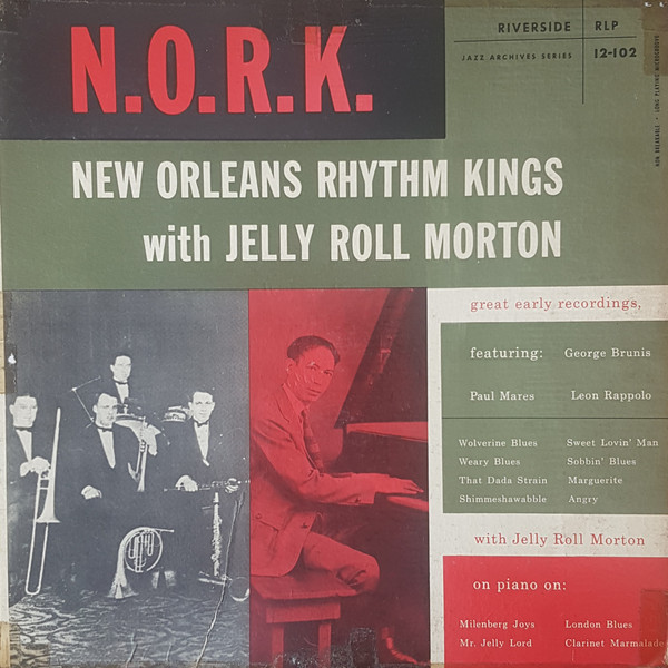 New Orleans Rhythm Kings With Jelly Roll Morton Nork 1955 Vinyl Discogs 5180