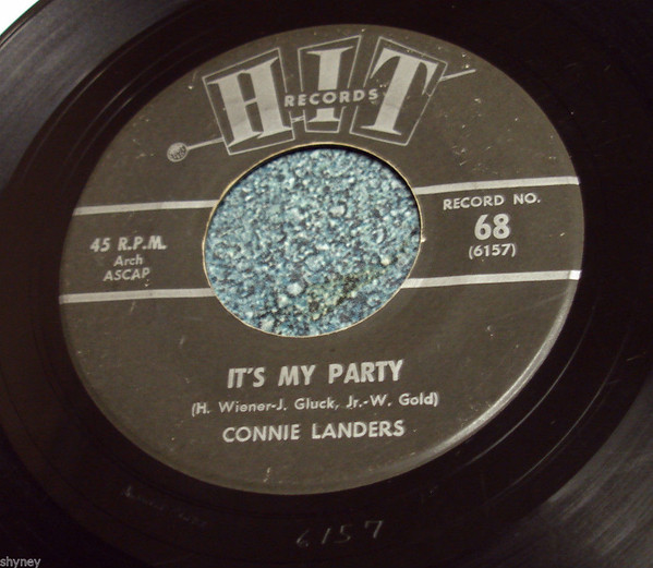 Connie Landers / Leroy Jones – It's My Party / Another Saturday