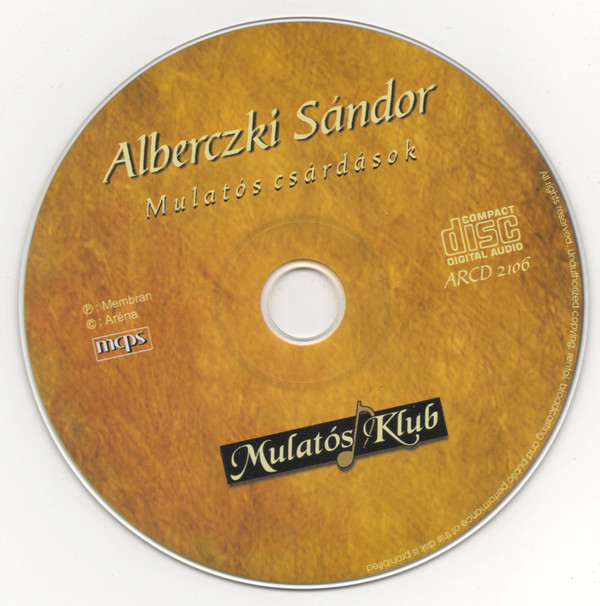 lataa albumi Alberczki Sándor - Mulatós Csárdások