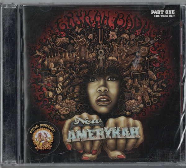 Erykah Badu – New Amerykah: Part One (4th World War) (2008, CD 