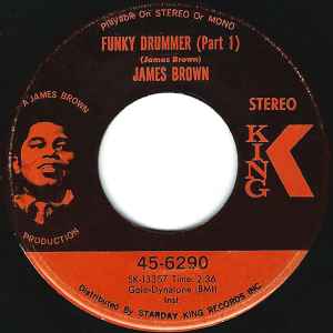 James Brown - Funky Drummer album cover