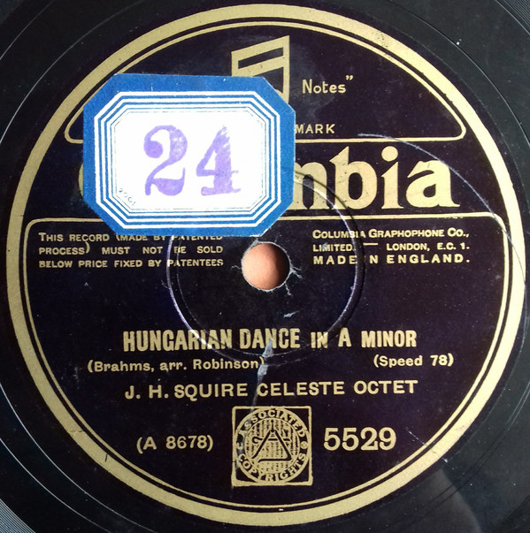 Album herunterladen J H Squire Celeste Octet - Hungarian Dance In A Minor Hungarian Dance In D