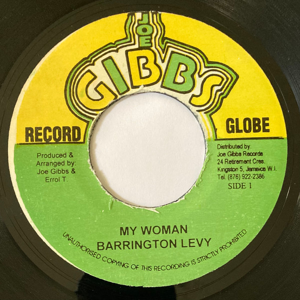 Barrington Levy – My Woman (Vinyl) - Discogs