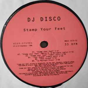 DJ Disco - Stamp Your Feet album cover
