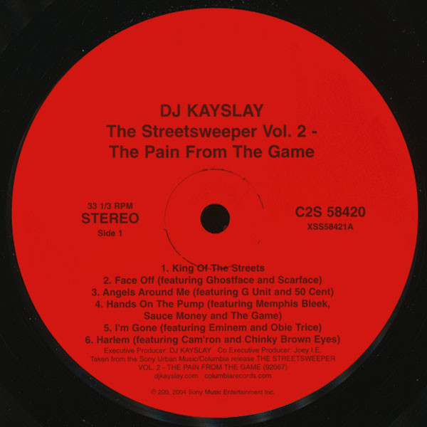 DJ Kay Slay – The Streetsweeper Vol. 2: The Pain From The Game