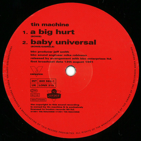 baixar álbum Tin Machine - Baby Universal New Mix