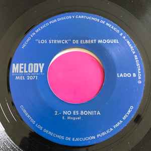 Los Strwck - Hoy Te Vas/ No Es Bonita album cover
