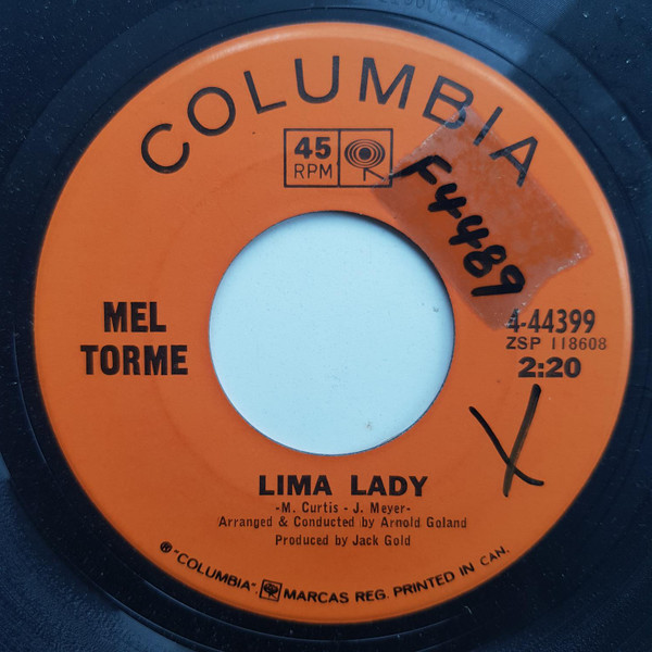 last ned album Mel Torme - Lima Lady Wait Until Dark