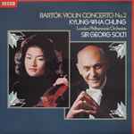 Cover of Violin Concerto No.2, 1978, Vinyl