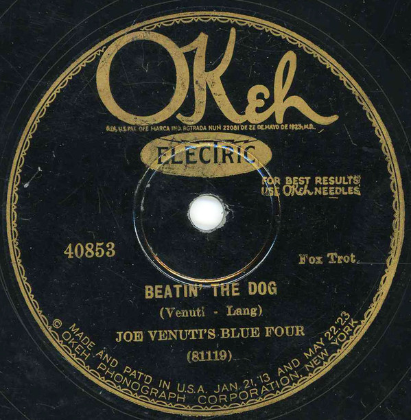 télécharger l'album Joe Venuti's Blue Four - Kickin The Cat Beatin The Dog