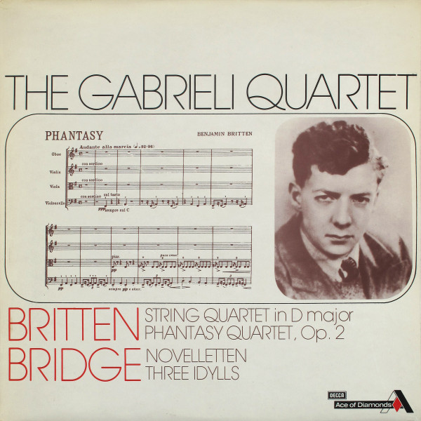 ladda ner album The Gabrieli String Quartet, Benjamin Britten, Frank Bridge - Britten Bridge The Gabrieli Quartet