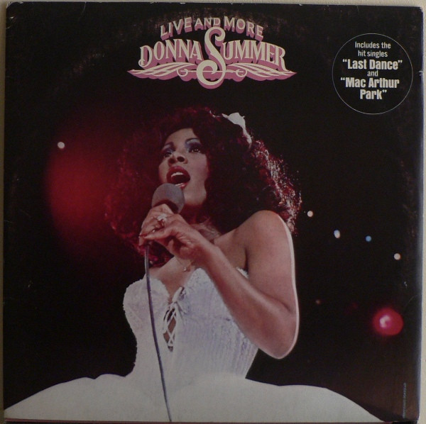 Donna Summer – Live And More (1978, Specialty Pressing, Gatefold